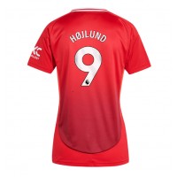 Maglie da calcio Manchester United Rasmus Hojlund #9 Prima Maglia Femminile 2024-25 Manica Corta